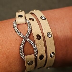 Blingy wrap bracelet